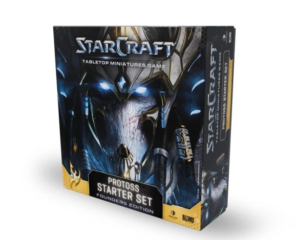 STARCRAFT PROTOSS STARTER SET FOUNDERS EDITION