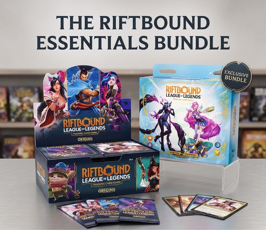 Riftbound: League of Legends ORIGINS BOOSTER DISPLAY + SHOWDOWN DECK